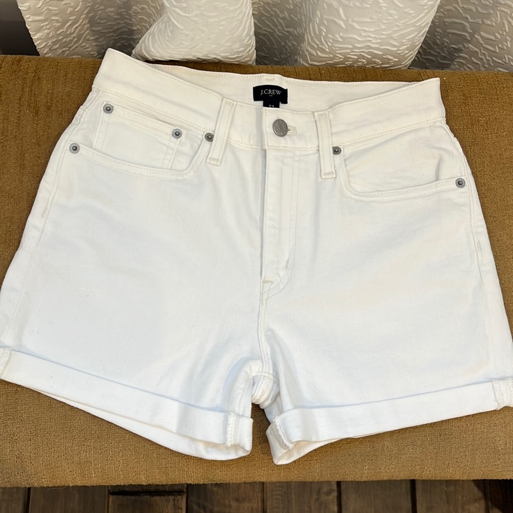 NWT JCrew white shorts